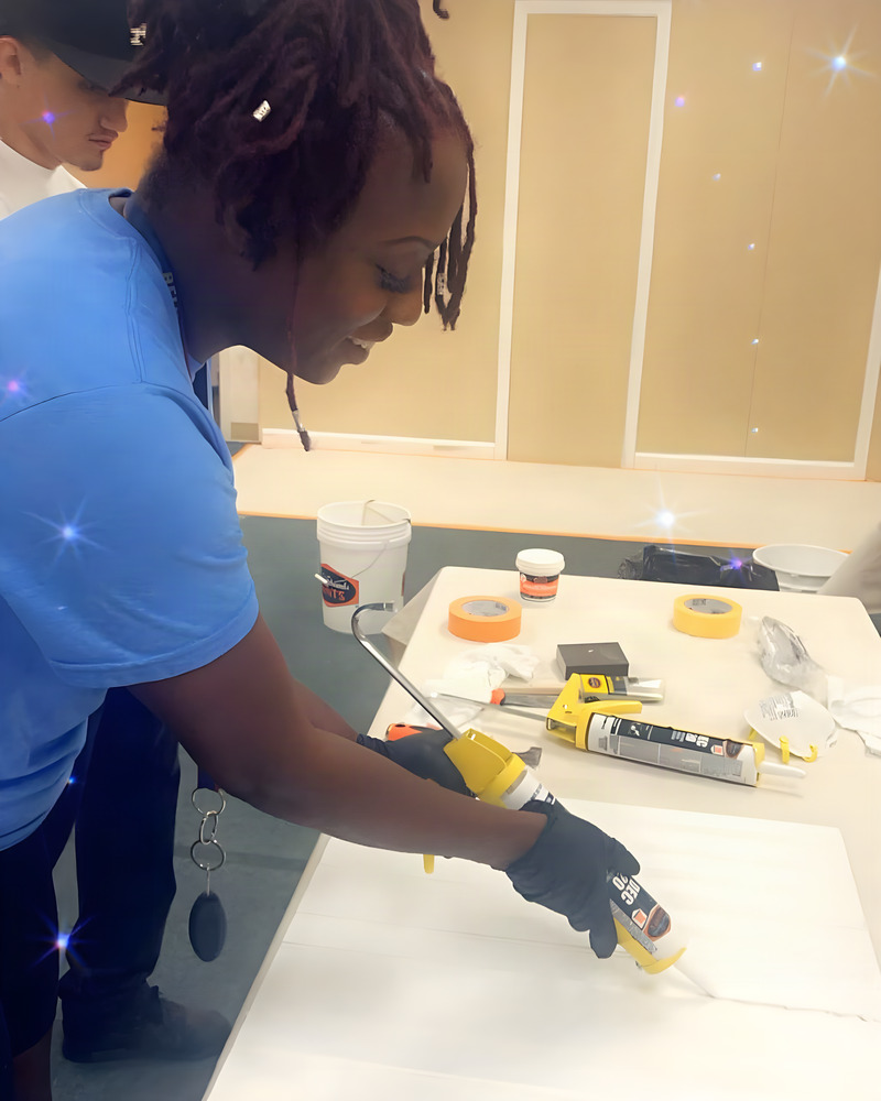 Caulking and sealing practice