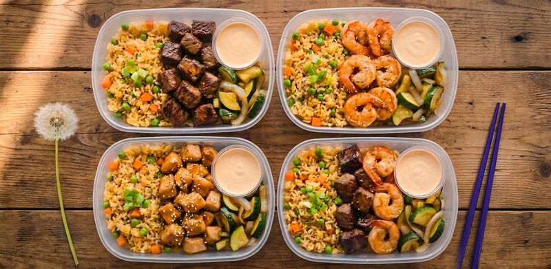 Everything in The Hibachi Box