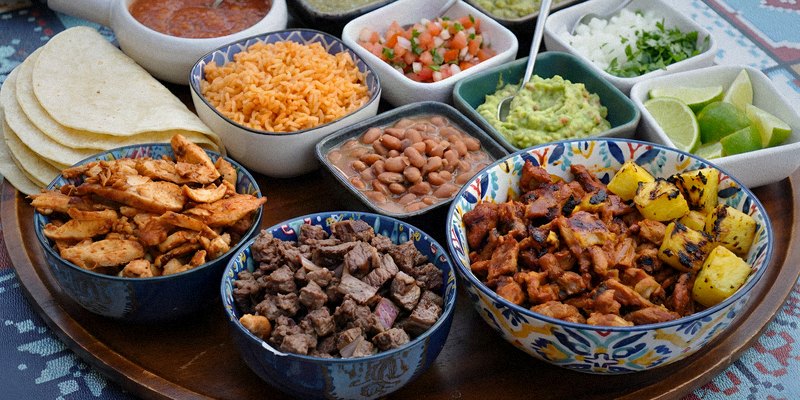 Everything in The Taco & Bowl Bar