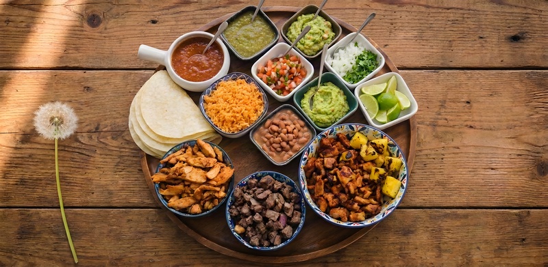 Everything in The Taco & Bowl Bar